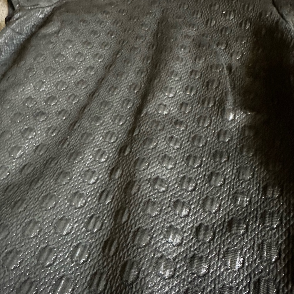 Medium dress -faux leather finish. - Picture 3 of 4